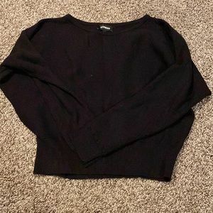 Express black sweater